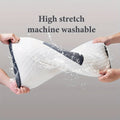 Purchase One And Receive Another at No Cost, Two Soft Woven Neck Massage Pillows for Couples - Featuring Adjustable Ergonomic, High-Quality Pillow Core, And a Removable Pillowcase for Enhanced Sleeping Comfort.